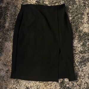 Elegant Black Women's Long Skirt
